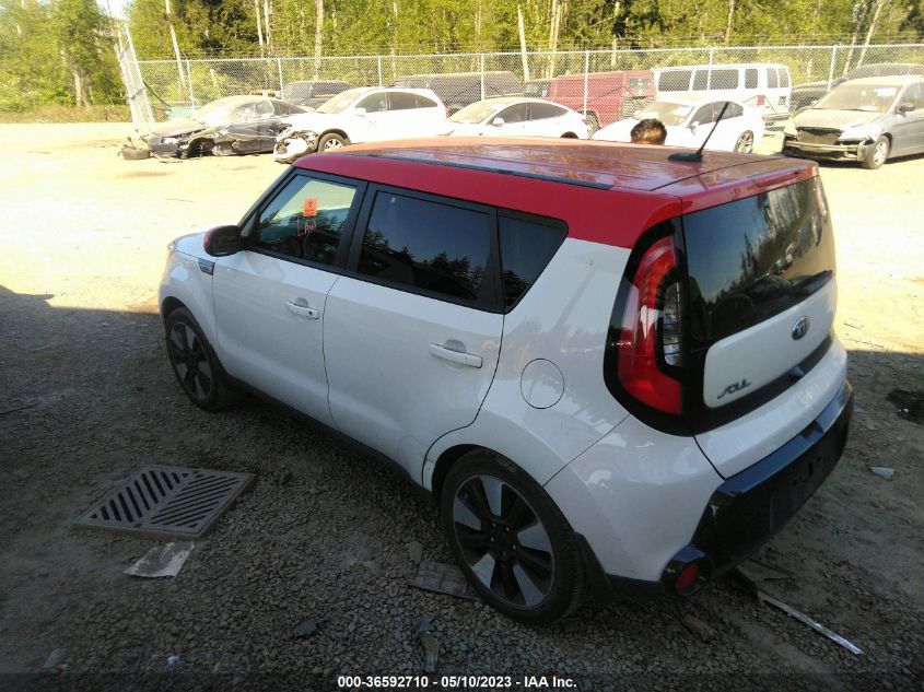 2016 KIA SOUL + - KNDJP3A50G7296814
