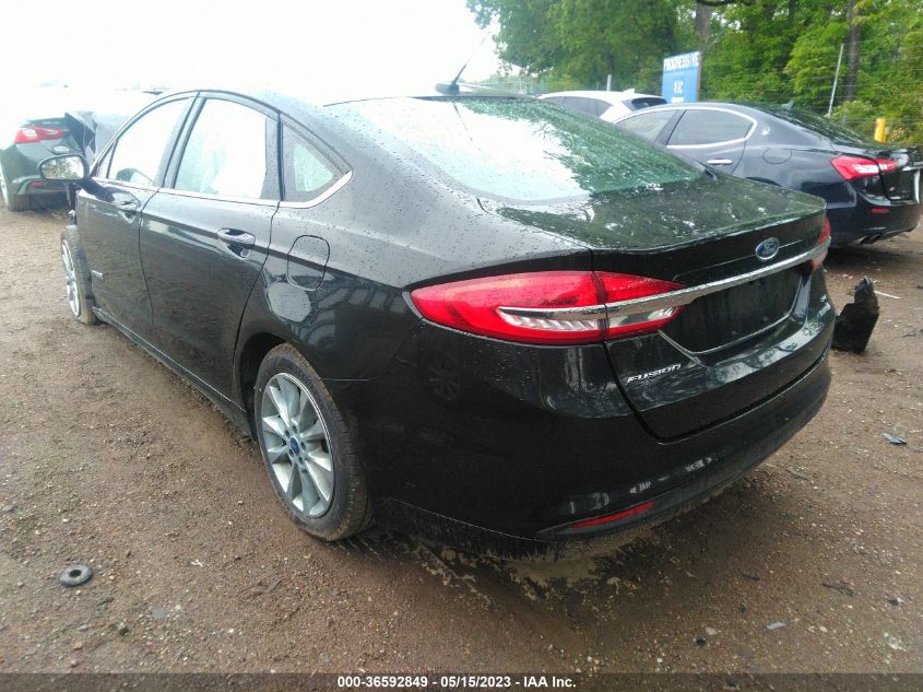 2017 FORD FUSION HYBRID SE - 3FA6P0LU0HR325253