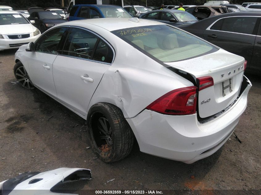 2016 VOLVO S60 INSCRIPTION T5 DRIVE-E PREMIER LYV402FKXGB091958