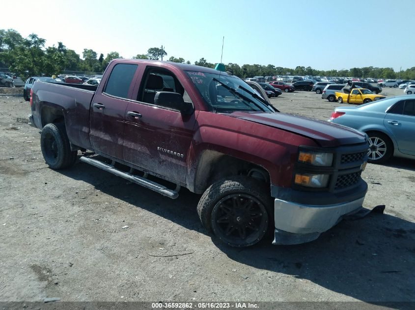 2014 CHEVROLET SILVERADO 1500 WORK TRUCK - 1GCRCPEC7EZ318436
