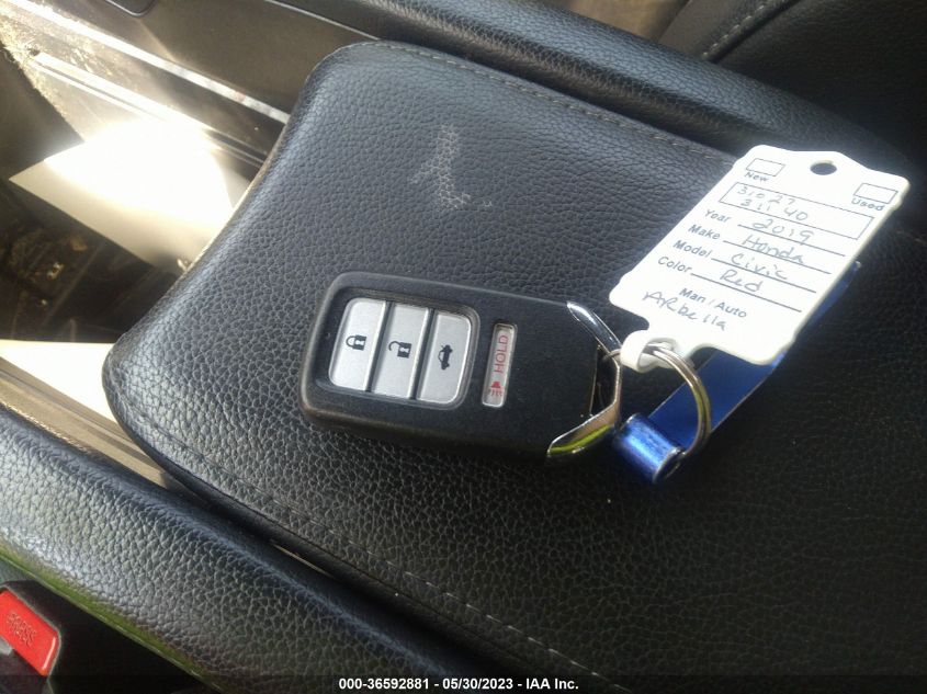 2019 HONDA CIVIC SEDAN SPORT - 2HGFC2E82KH603060