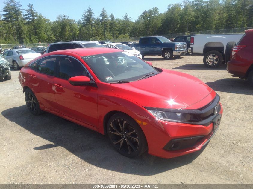2019 HONDA CIVIC SEDAN SPORT - 2HGFC2E82KH603060