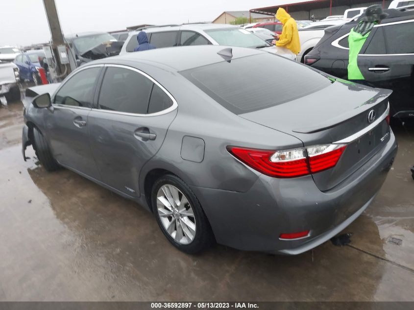 2015 LEXUS ES 300H HYBRID JTHBW1GG6F2088192