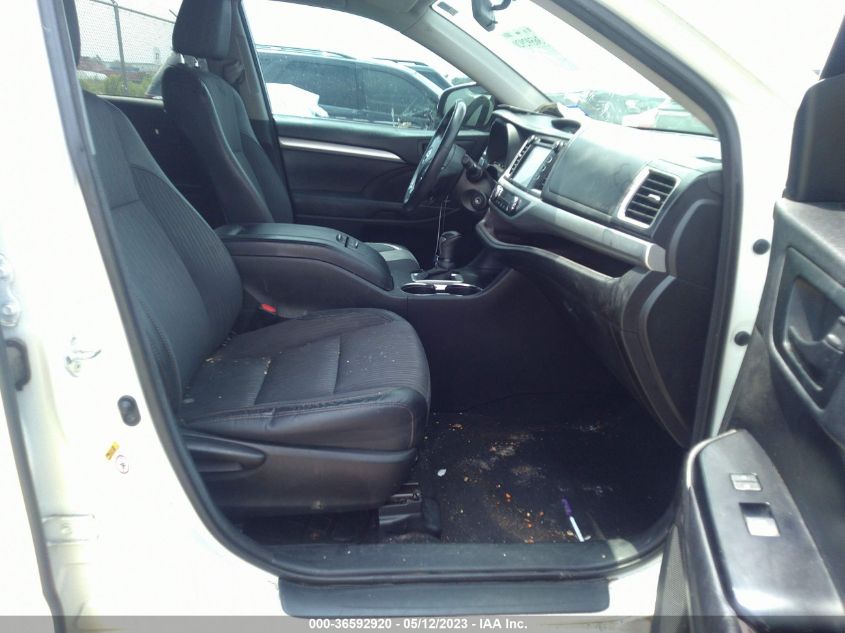 2016 TOYOTA HIGHLANDER LE - 5TDZKRFHXGS122102