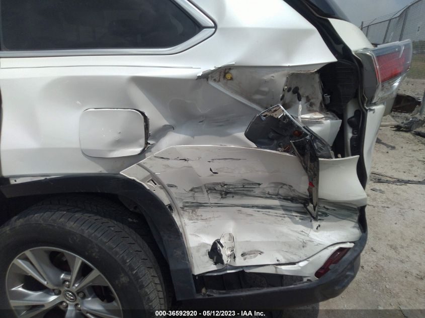 2016 TOYOTA HIGHLANDER LE - 5TDZKRFHXGS122102