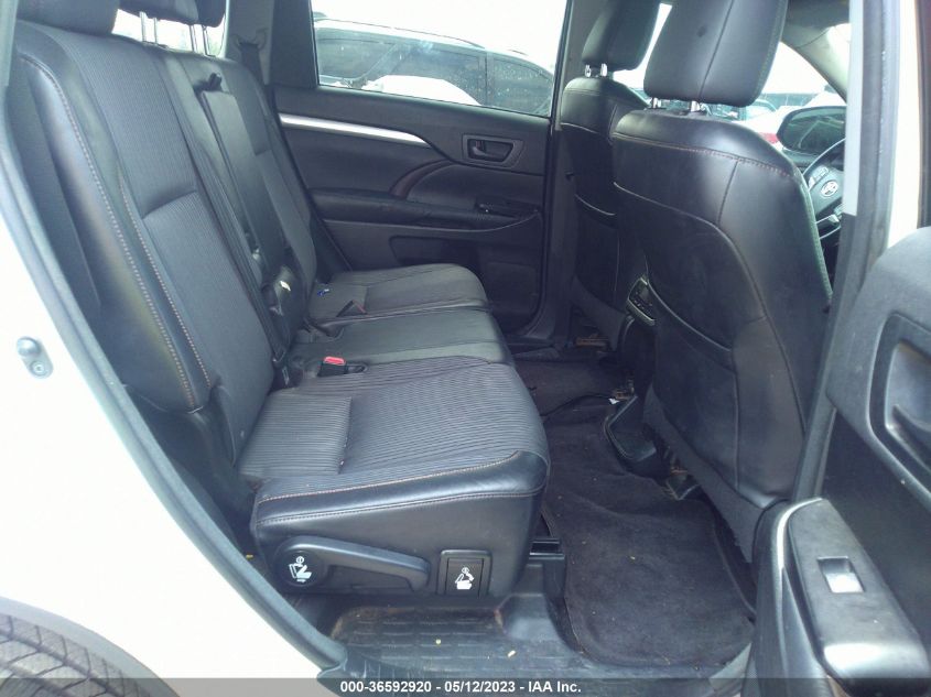 2016 TOYOTA HIGHLANDER LE - 5TDZKRFHXGS122102