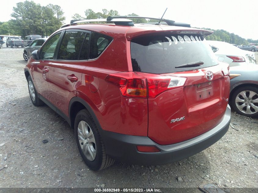 2015 TOYOTA RAV4 LE - JTMZFREV7FJ039895