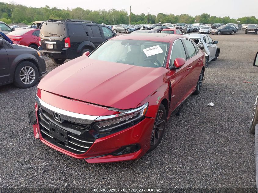 2022 HONDA ACCORD SEDAN EX-L - 1HGCV1F5XNA013574