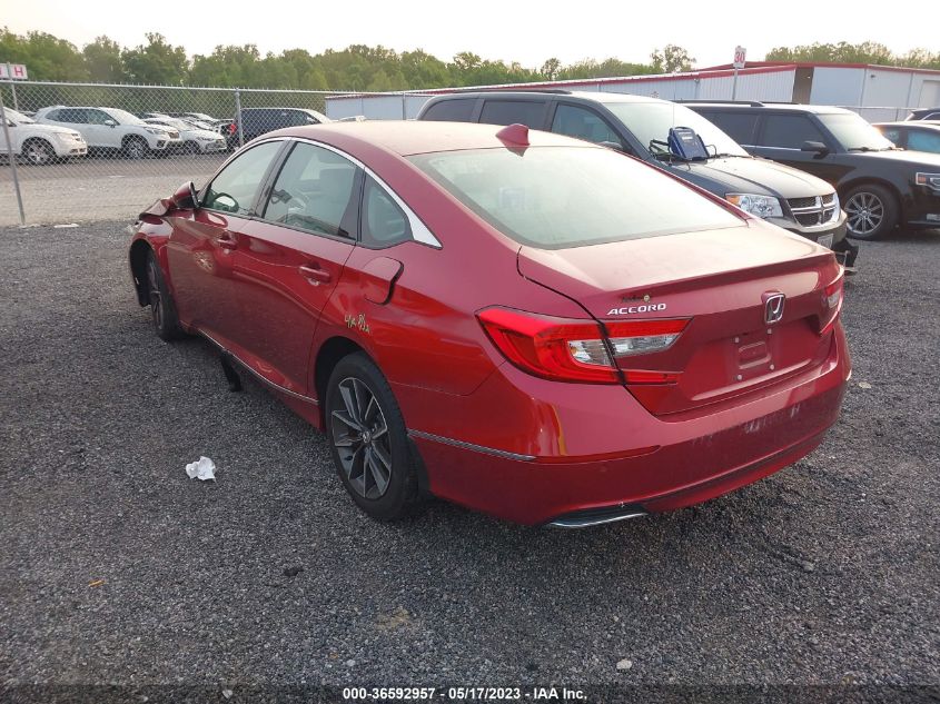 2022 HONDA ACCORD SEDAN EX-L - 1HGCV1F5XNA013574