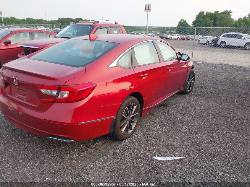 2022 HONDA ACCORD SEDAN EX-L - 1HGCV1F5XNA013574