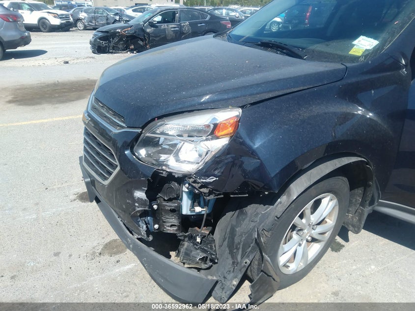 VIN 2GNALCEK0H6102075 2017 CHEVROLET EQUINOX LT