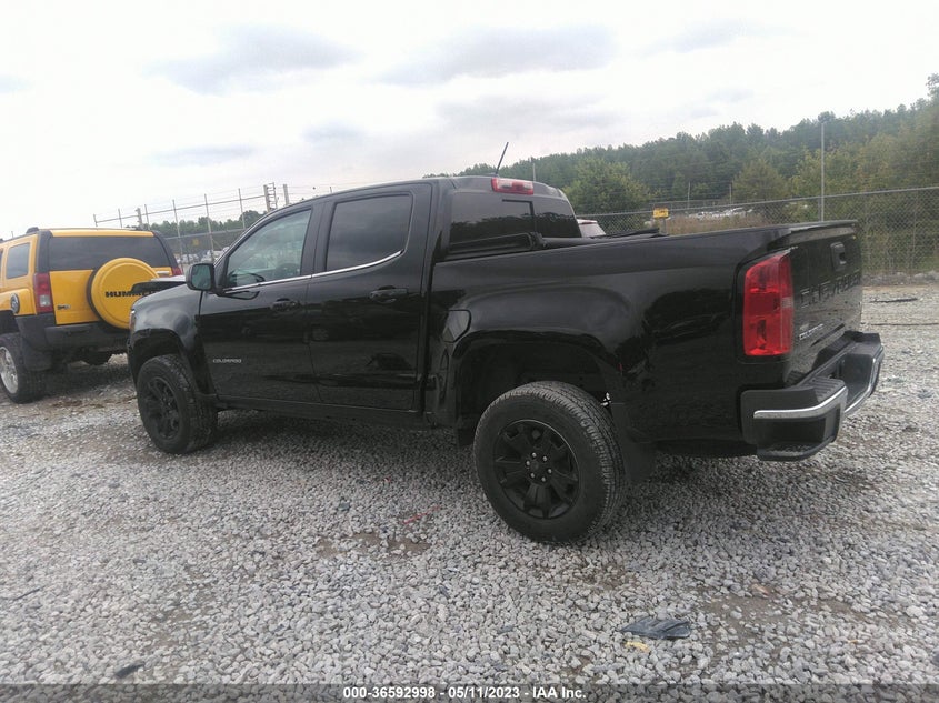VIN 1GCGSCEN4N1211461 2022 CHEVROLET COLORADO 2WD LT
