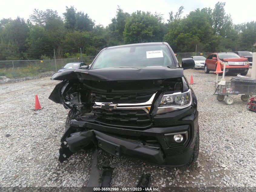 VIN 1GCGSCEN4N1211461 2022 CHEVROLET COLORADO 2WD LT