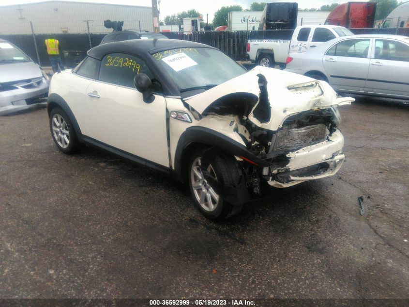 2013 MINI COOPER COUPE S - WMWSX3C5XDT409038