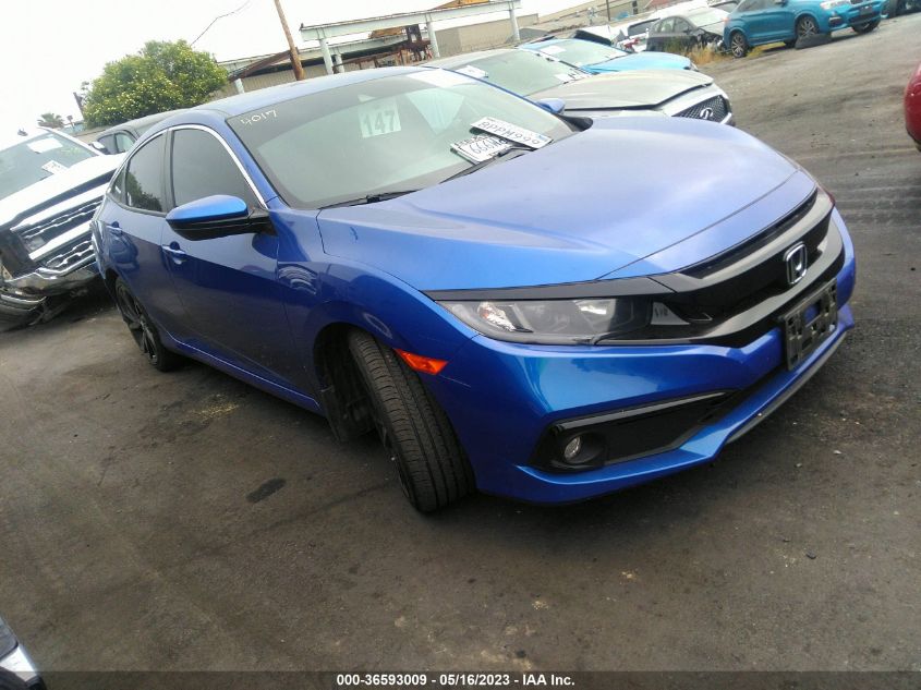 2020 HONDA CIVIC SEDAN SPORT - 2HGFC2F88LH522631