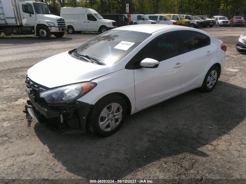 2015 KIA FORTE LX - KNAFX4A67F5413137