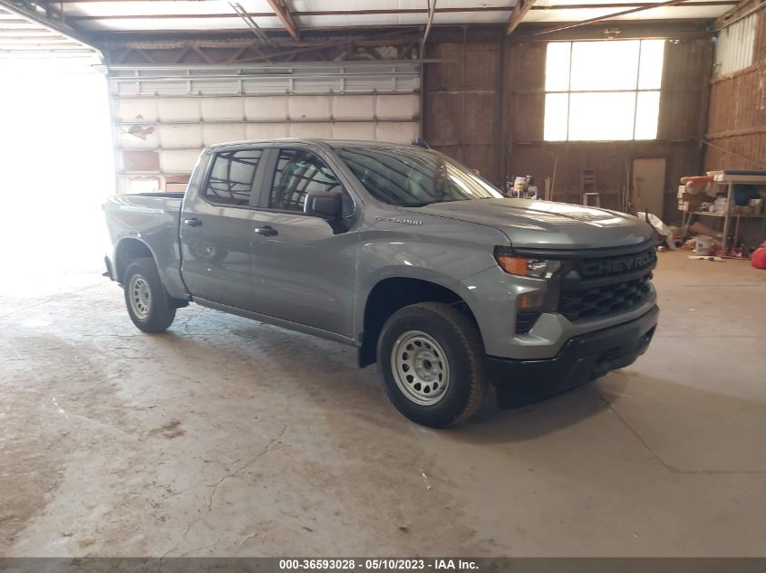 2023 CHEVROLET SILVERADO 1500 WORK TRUCK - 3GCPAAEK5PG272058