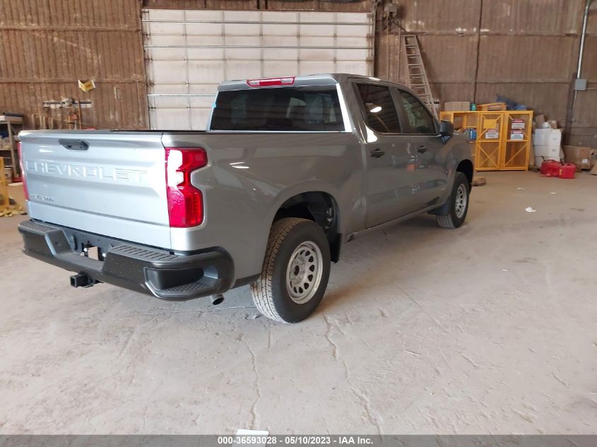 2023 CHEVROLET SILVERADO 1500 WORK TRUCK - 3GCPAAEK5PG272058