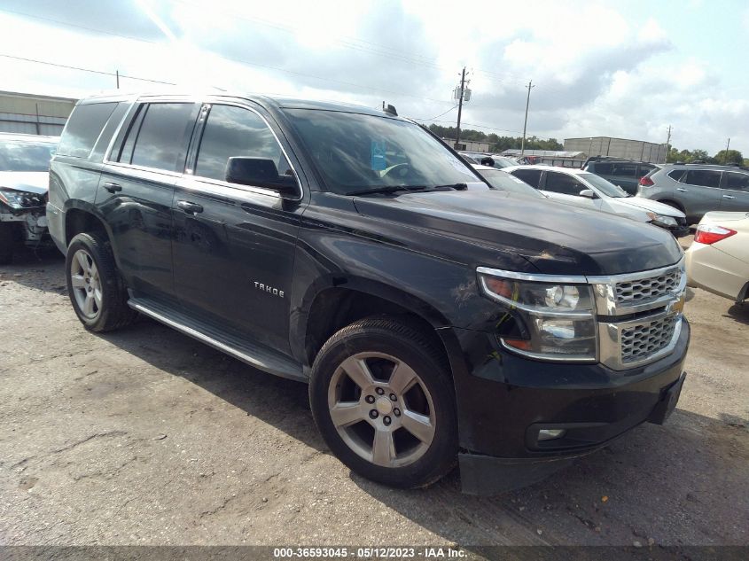 2015 CHEVROLET TAHOE LT - 1GNSCBKC4FR291133