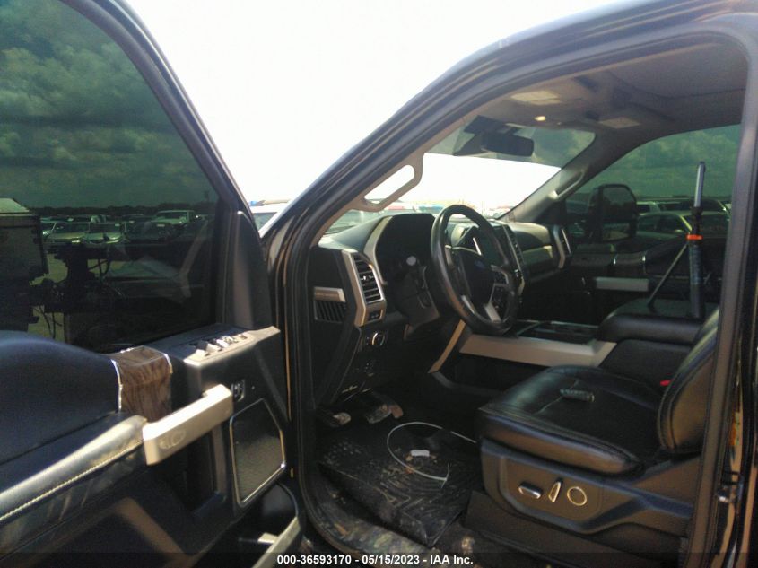 2017 FORD SUPER DUTY F-250 SRW LARIAT/PLATINUM - 1FT7W2BT0HEC20611