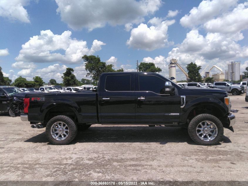 2017 FORD SUPER DUTY F-250 SRW LARIAT/PLATINUM - 1FT7W2BT0HEC20611