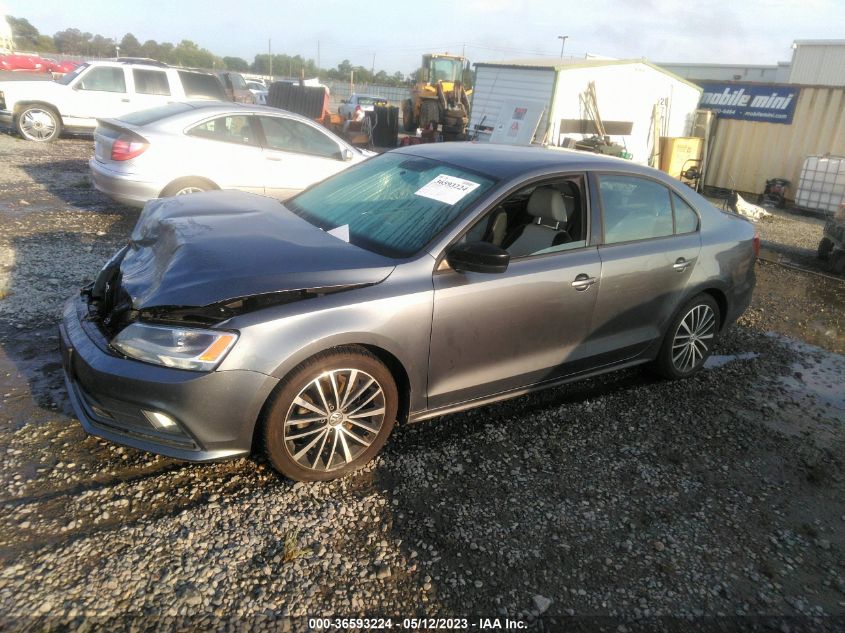 2015 VOLKSWAGEN JETTA SEDAN 1.8T SPORT - 3VWD17AJ3FM345220