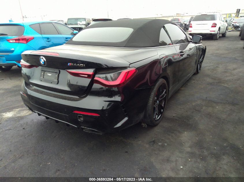 2022 BMW 4 SERIES M440I - WBA53AT02NCJ33036