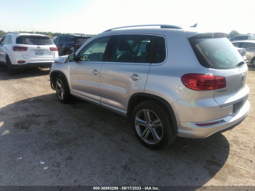 2017 VOLKSWAGEN TIGUAN SPORT - WVGUV7AX0HK022129