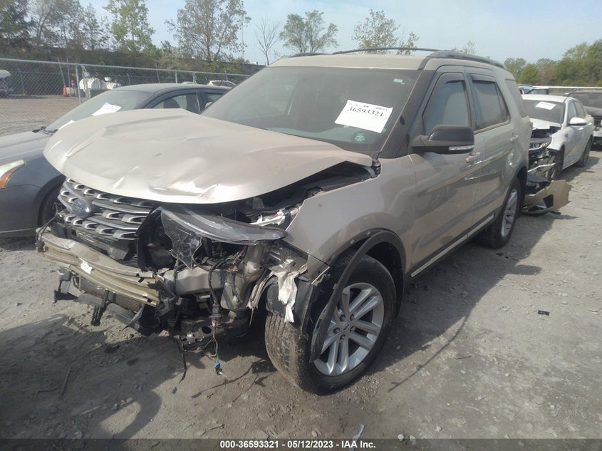 VIN 1FM5K7D81HGC65601 2017 FORD EXPLORER XLT