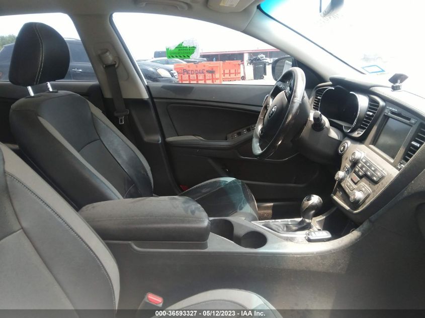 2013 KIA OPTIMA HYBRID EX - KNAGM4ADXD5053757