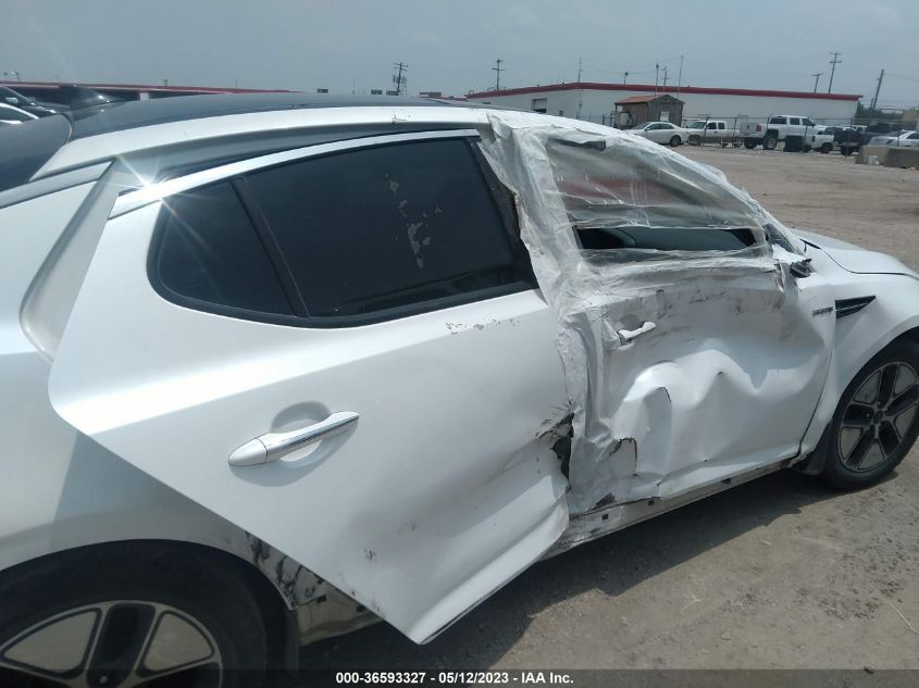 2013 KIA OPTIMA HYBRID EX - KNAGM4ADXD5053757
