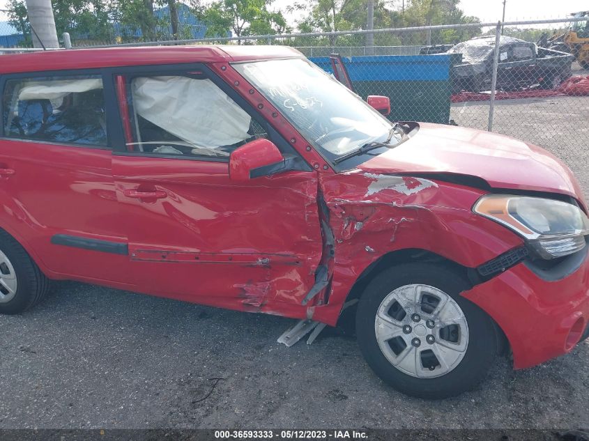 2013 KIA SOUL BASE - KNDJT2A53D7491484