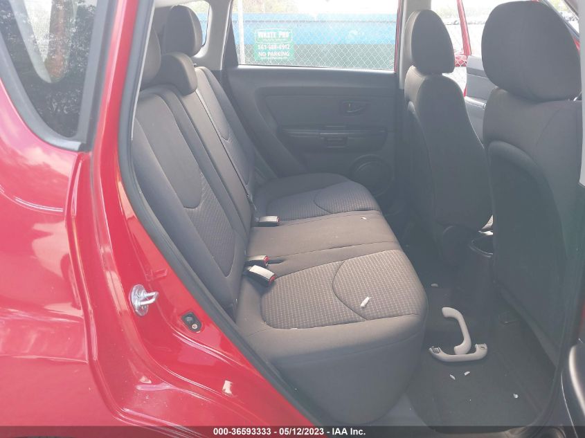2013 KIA SOUL BASE - KNDJT2A53D7491484