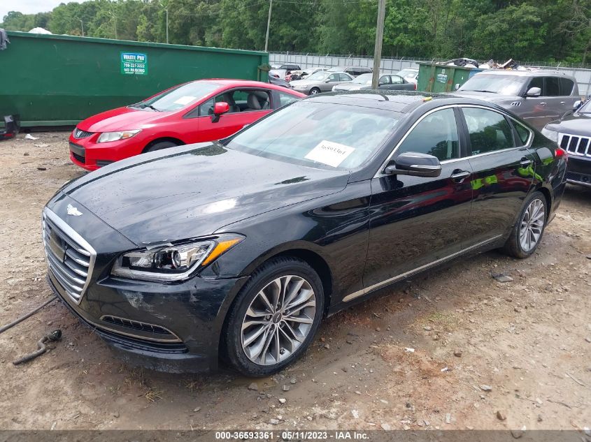 2015 HYUNDAI GENESIS 3.8L - KMHGN4JE2FU018515