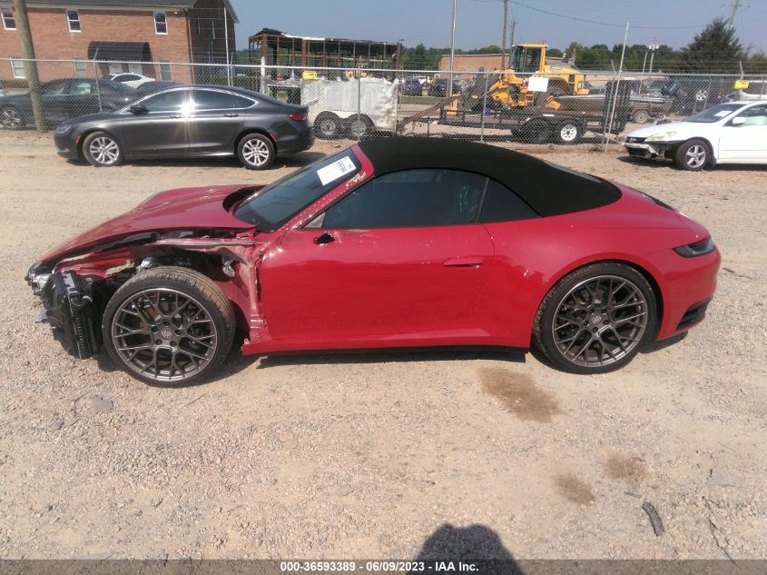 2023 PORSCHE 911 CARRERA/CARRERA 4 - WP0CA2A99PS238043
