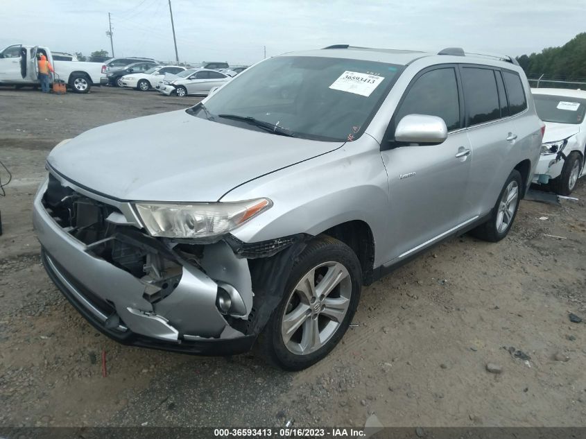 2013 TOYOTA HIGHLANDER LIMITED - 5TDYK3EH7DS115677