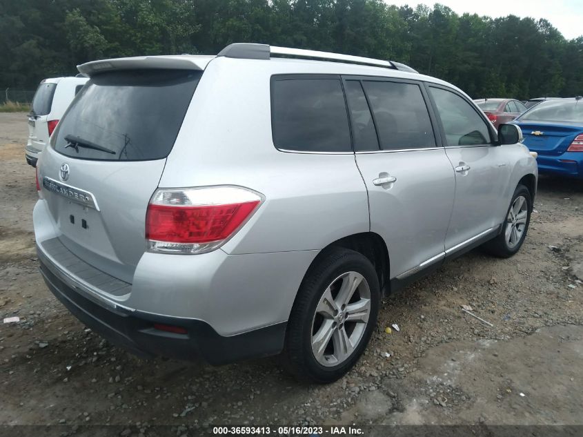 2013 TOYOTA HIGHLANDER LIMITED - 5TDYK3EH7DS115677