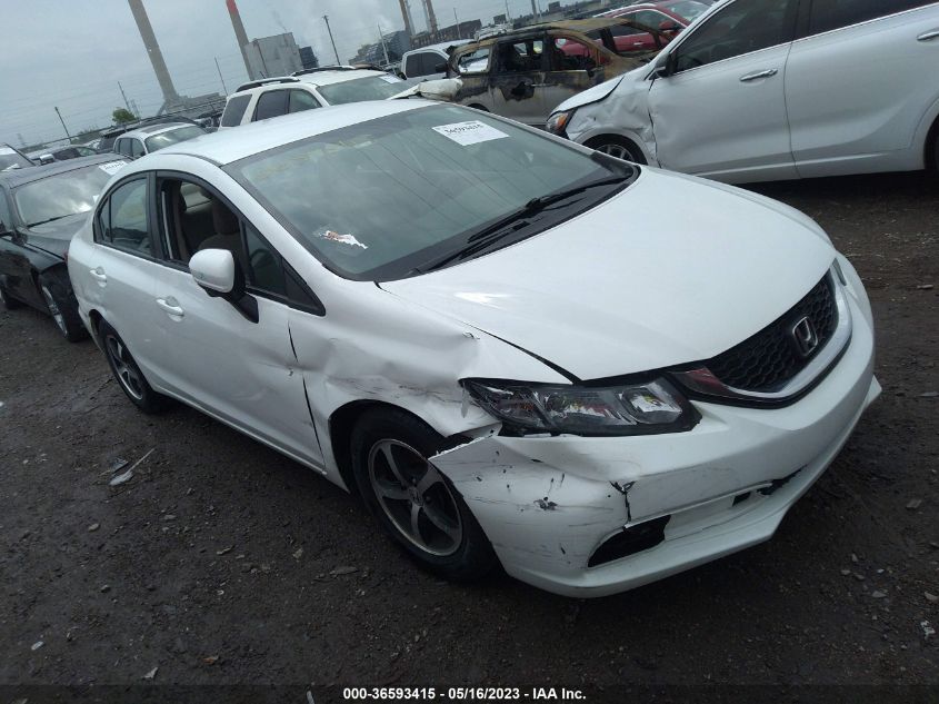 2015 HONDA CIVIC SEDAN SE - 19XFB2F78FE101971
