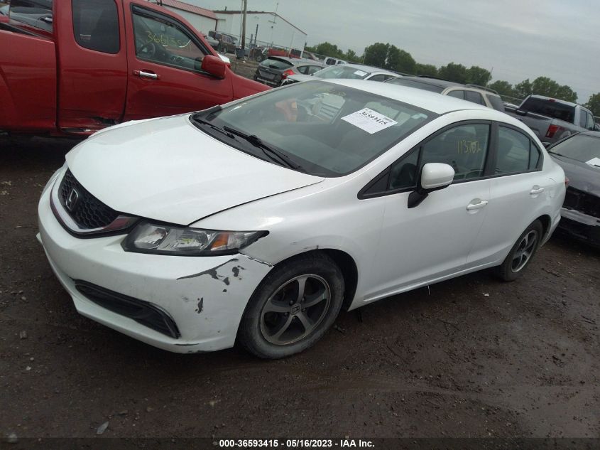 2015 HONDA CIVIC SEDAN SE - 19XFB2F78FE101971