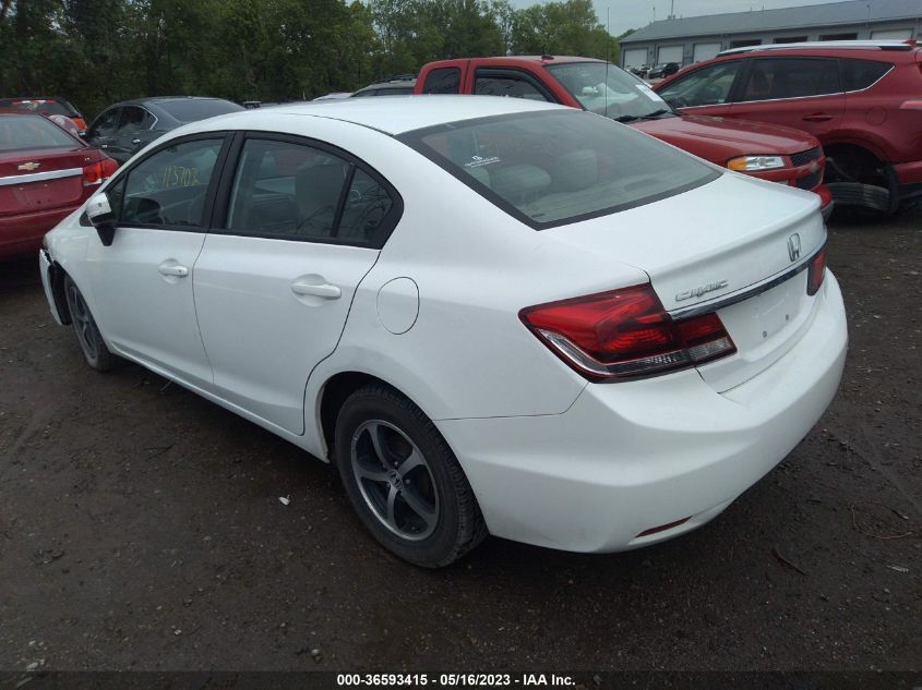 2015 HONDA CIVIC SEDAN SE - 19XFB2F78FE101971