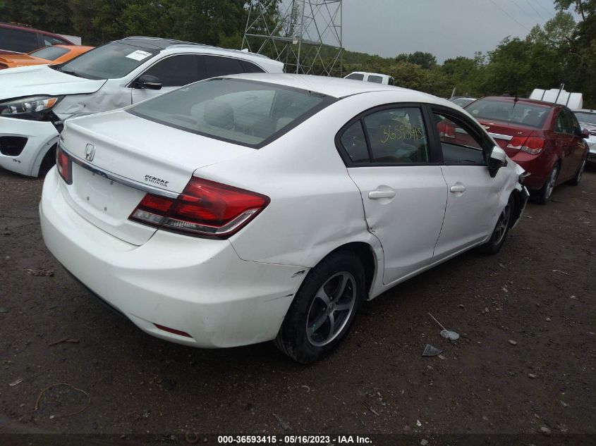 2015 HONDA CIVIC SEDAN SE - 19XFB2F78FE101971