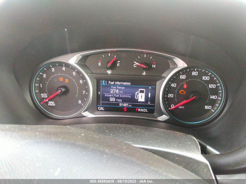 2019 CHEVROLET EQUINOX LT - 2GNAXUEV6K6173454