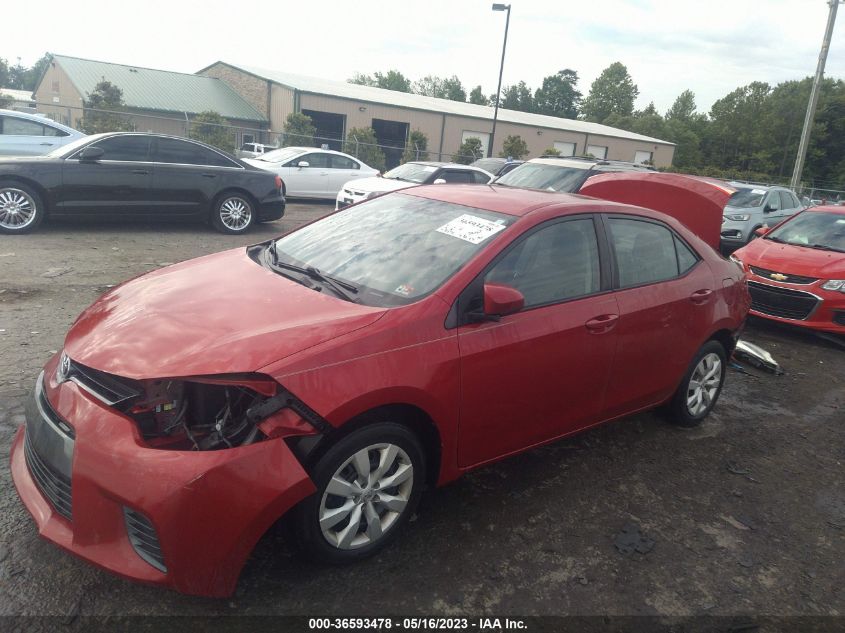 2016 TOYOTA COROLLA LE - 2T1BURHE0GC682833