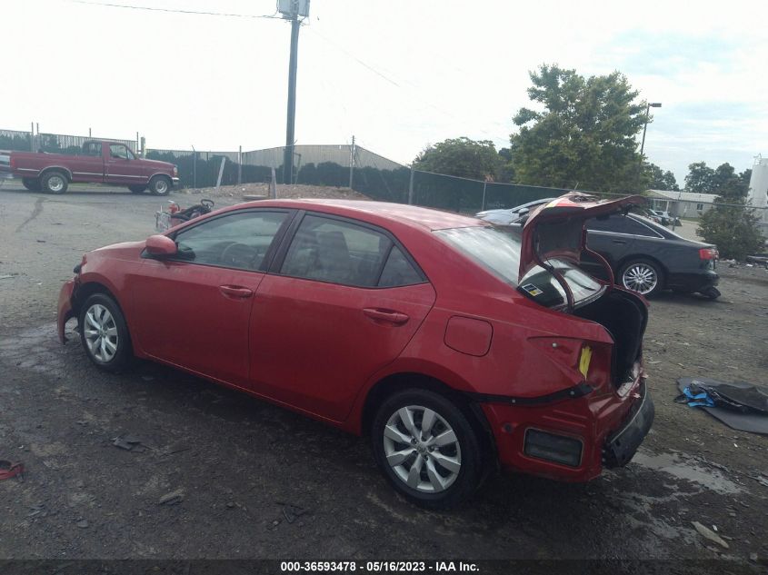 2016 TOYOTA COROLLA LE - 2T1BURHE0GC682833