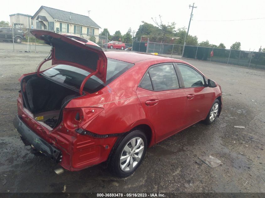 2016 TOYOTA COROLLA LE - 2T1BURHE0GC682833