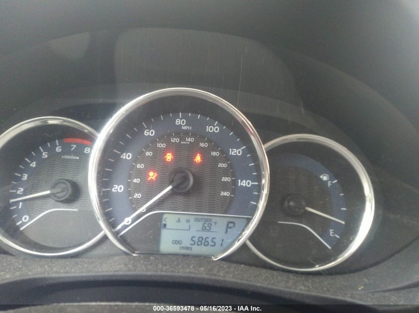 2016 TOYOTA COROLLA LE - 2T1BURHE0GC682833