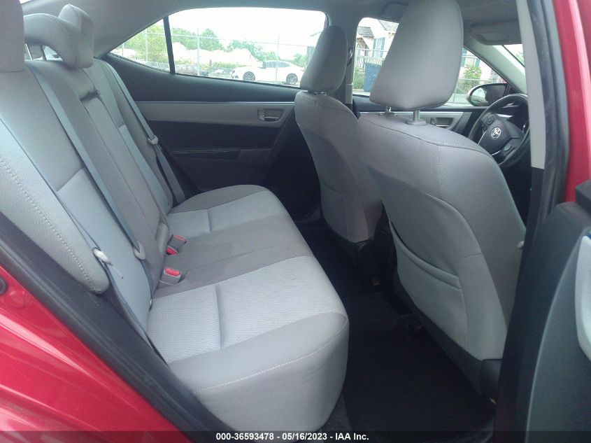 2016 TOYOTA COROLLA LE - 2T1BURHE0GC682833