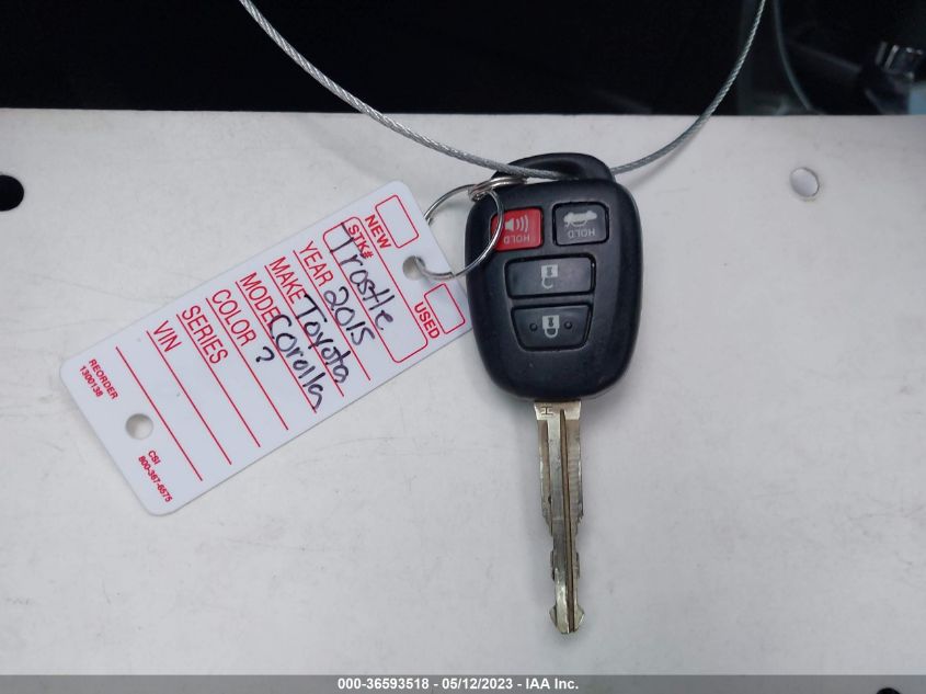 2015 TOYOTA COROLLA L/LE/S/S PLUS/LE PLUS - 5YFBURHE5FP181743