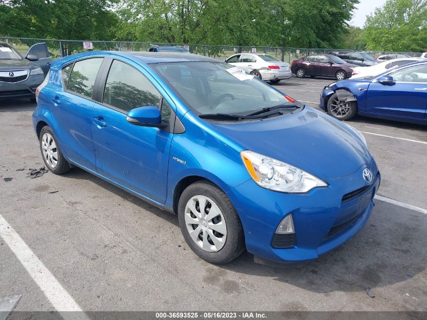 2014 TOYOTA PRIUS C ONE/THREE/TWO/FOUR - JTDKDTB33E1082135