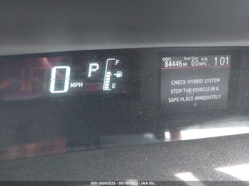 2014 TOYOTA PRIUS C ONE/THREE/TWO/FOUR - JTDKDTB33E1082135